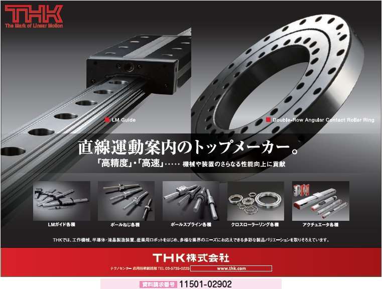 直線運動案内のトップメーカー