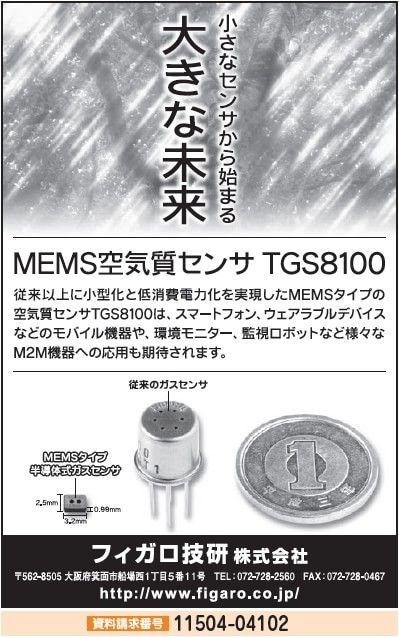 MEMS空気質センサ