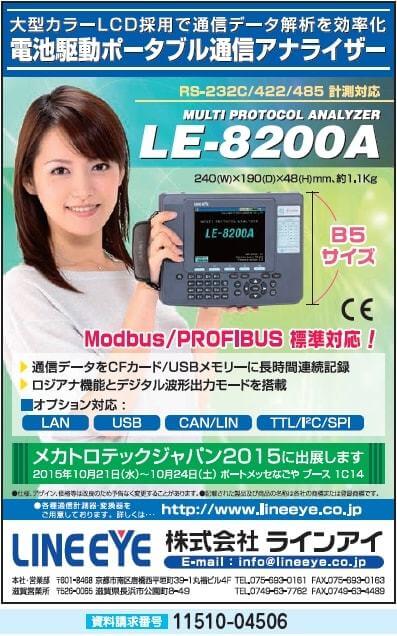 電池駆動ポータブル通信アナライザー