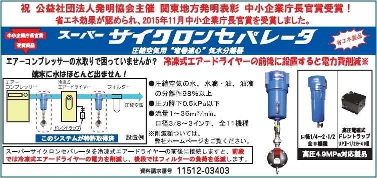 サイクロンセパレータ
