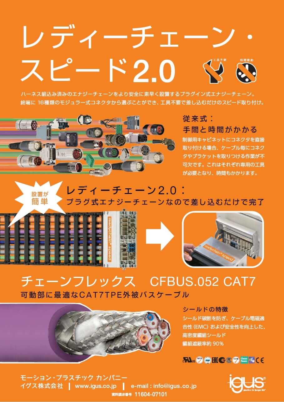 プラグ式エナジーチェーン　レディーチェーンスピード・2.0