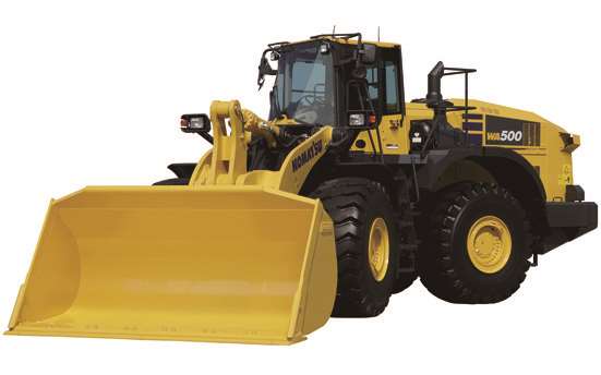 ホイールローダー「WA500-8」、「WA600-8」／コマツその他｜建築物