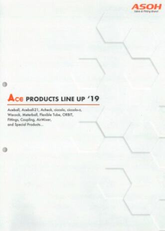 Ace PRODUCTS LINE UP’19