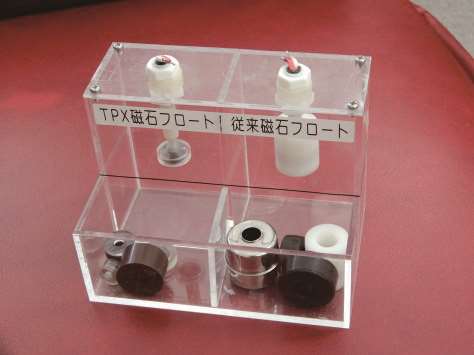 磁石フロート式液面センサ