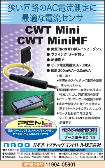 AC電流センサ CWT Mini CWT MiniHF