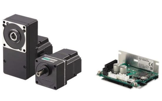 電磁ブレーキ付モーター