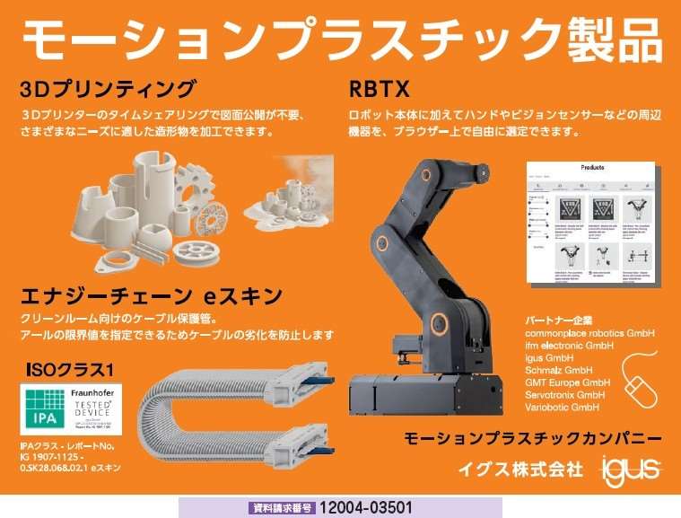 モーションプラスチック製品