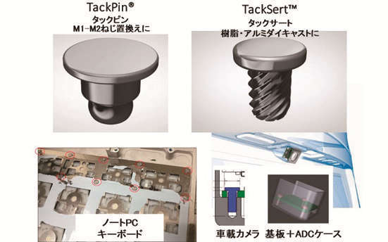 タックファスナー 