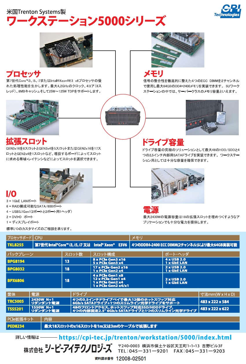 ワークステーション5000シリーズ