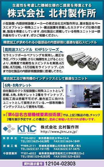 高周波スピンドル KHFSシリーズ　ほか