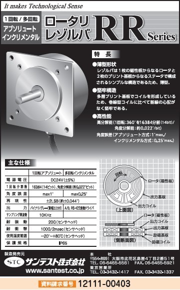 ロータリレゾルバ RRシリーズ