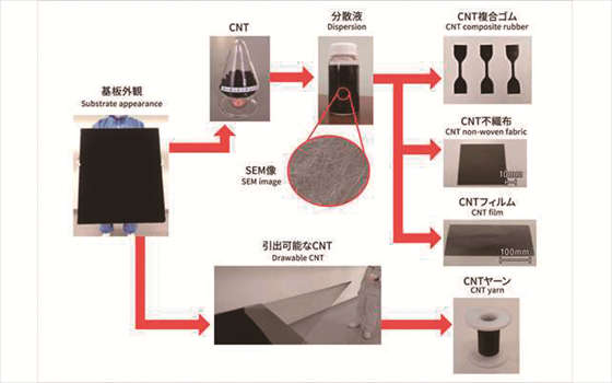 カーボンナノチューブ（CNT）