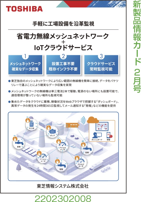 省電力無線メッシュネットワーク+IoTクラウドシステム