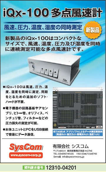 多点風速計