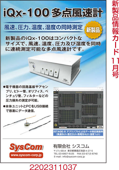 多点風速計