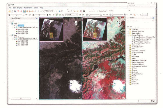 衛生・航空画像の解析ソフトウェア