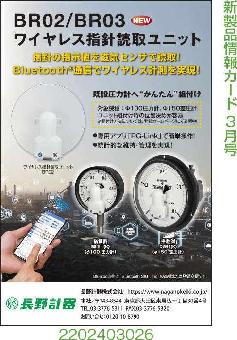 ワイヤレス指針読取ユニット