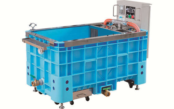 二流体根菜洗浄機