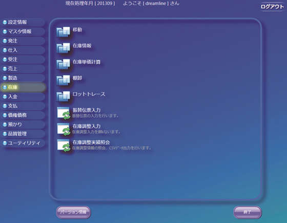 製・販統合管理パッケージ