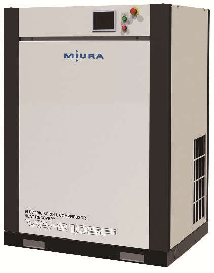 熱回収式電動エアコンプレッサ