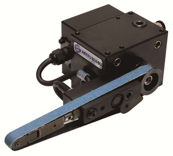 空気式ベルトサンダ