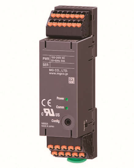 超小形端子台形信号変換器