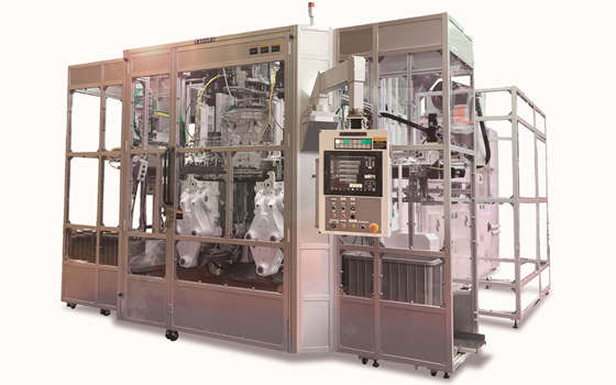 全電動式多層ブロー成形機