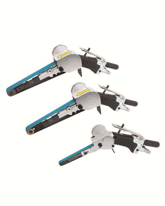 空気式ベルトサンダ