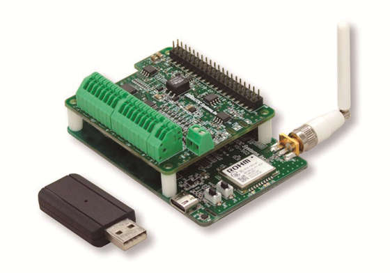 USBホストドングル付きボード