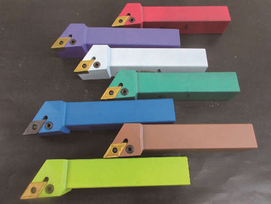 色付き工具ホルダー