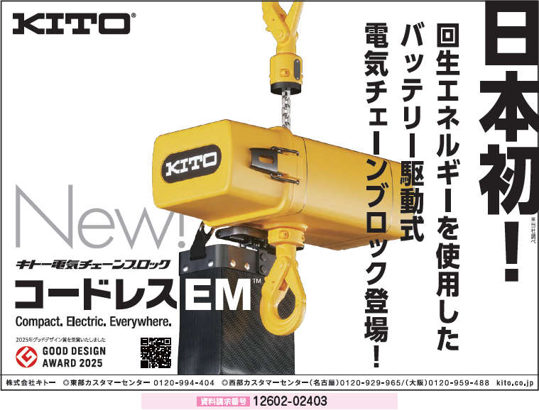 キトー電気チェーンブロック