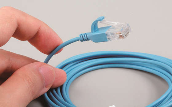 Cat.6対応超極細LANケーブル