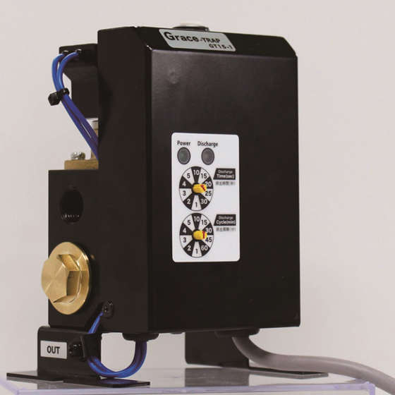 タイマー付きドレン自動排出装置