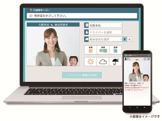 運送業向け点呼システム