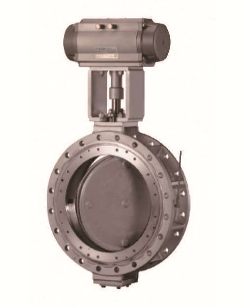 アンモニア排ガス対応ダブルフラップ型バルブ