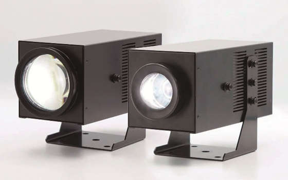 可変表示型光パターン形成LED照明