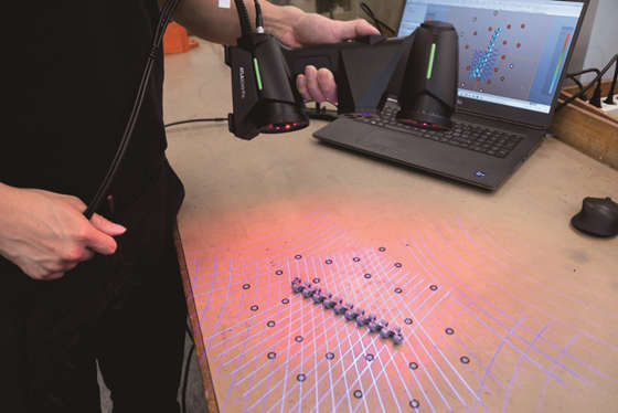 ハンドヘルド3Dスキャナー