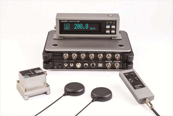 GPSベクトル速度計