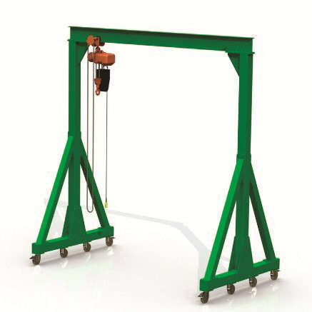 移動式簡易門型クレ−ン