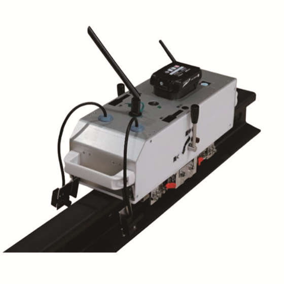 天井クレーンレール点検装置