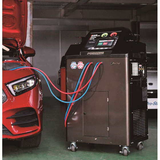 新型カーエアコン冷媒回収機