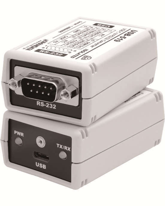 USB-C RS232C 絶縁型変換器